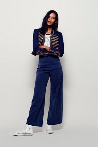 Free People Womens Soft Sailor Pant