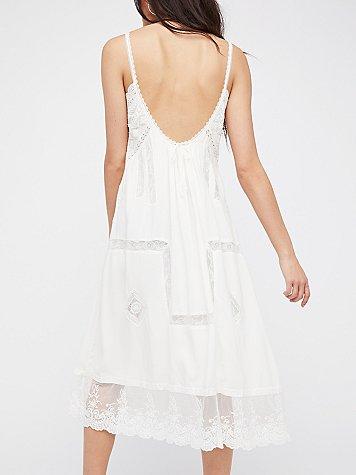 Peaches Slip Dress By Spell At Free People