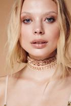 Free People Womens Elsa Double Choker