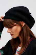 Free People Womens Bisous Slouchy Beret