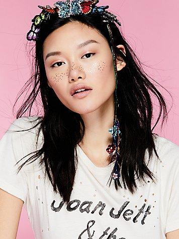 Embroidered Butterfly Headpiece By Lirikas By Lirika
