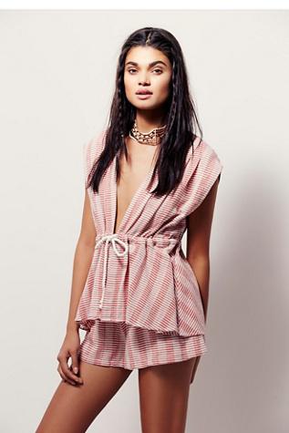 Free People Womens Jamie Shorts Set