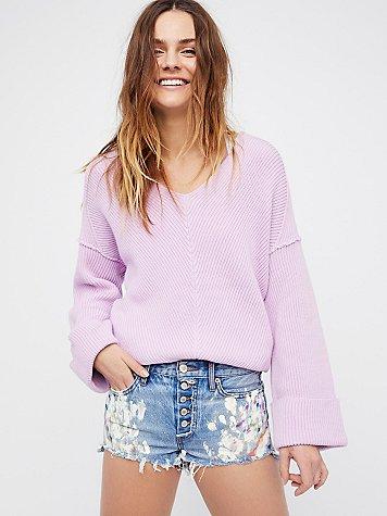 We The Free Painters Denim Shorts