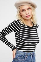 Seamless Stripe Layering Top By Intimately At Free People