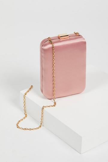 Tina Satin Crossbody By Chi Chi London At Free People