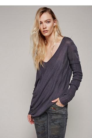 Free People Womens Sweet Destiny Vee