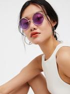 Double Take Flip-up Aviator By Replay Vintage Sunglasses At Free People