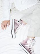 Metallic Hi Top Chucks By Converse At Free People