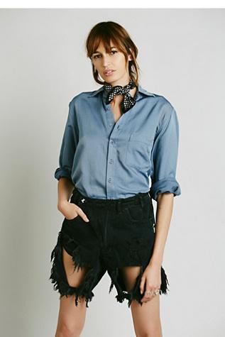 One Teaspoon Womens Frankies Cut Off
