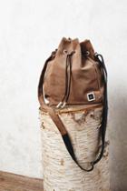 Lex Womens Lex Suede Bucket Bag