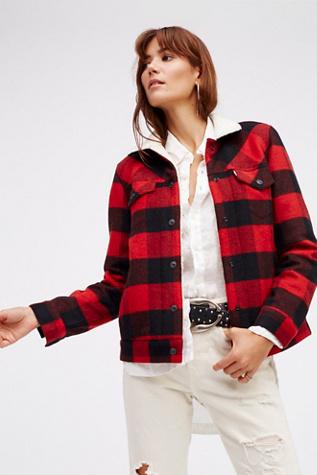 Levi's Womens Cherry Bomb Plaid