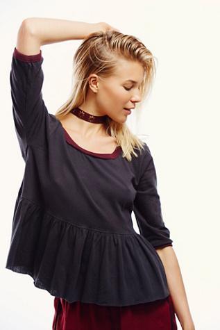 Free People Womens Ring It To Me Peplum