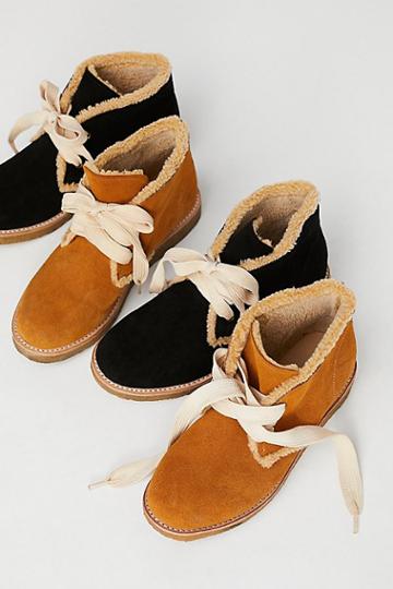Andros Suede Boot By Jeffrey Campbell At Free People