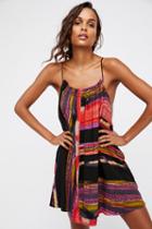 Free People Womens Painted Stripe Mini