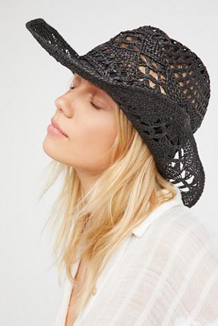 Caballera Straw Cowboy Hat By 'ale By Alessandra At Free People