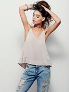 Up All Night Silk Cami By Intimately At Free People