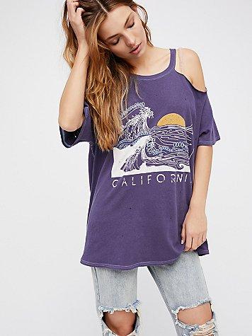 We The Free Graphic Chloe Tee At Free People