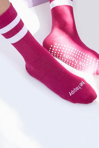 Sticky Be Socks Womens Word For Word Excersock