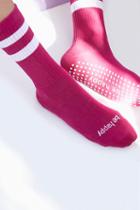 Sticky Be Socks Womens Word For Word Excersock