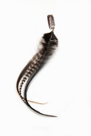 Featherlocks Womens Feather Hair Clip-in