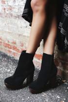 Jeffrey Campbell + Free People Womens Skyline Platform Ankle Boots