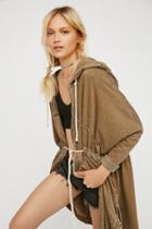 Free People Womens Peace It Up Cardi-solid