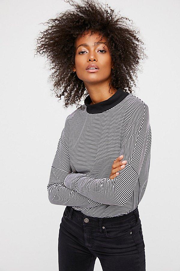 Katie Striped Tee By Publish Hers At Free People