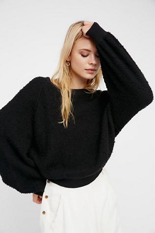 Free People Womens Found My Friend Sweatshir