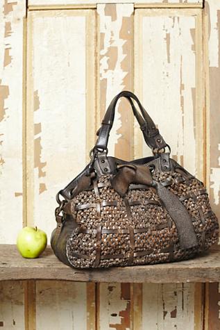 Free People Womens Angelili Woven Tote