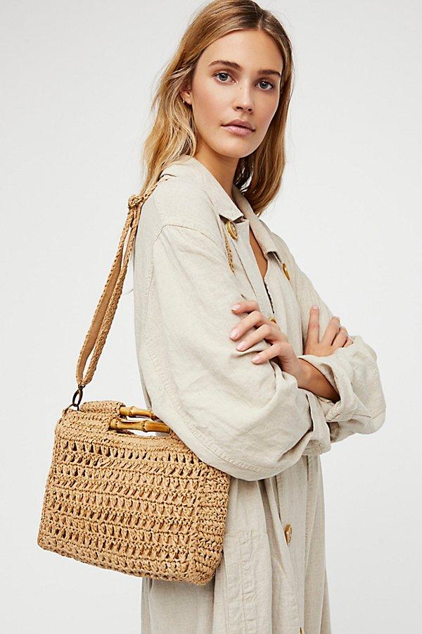 Dreamland Straw Clutch By Free People