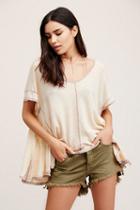 Free People Womens Wtf Waves Tee