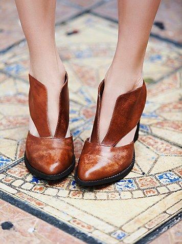 Deep V Ankle Boot By Jeffrey Campbell At Free People
