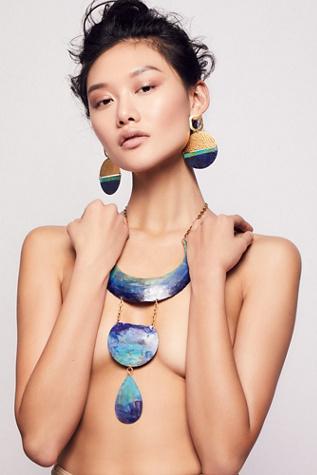 We Dream In Colour Womens Ocean Breeze Patina Colla