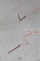 Zoe Chicco Womens Black Diamond V Lariat