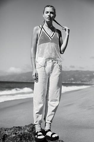 Free People Womens Rugged Tapered Pant