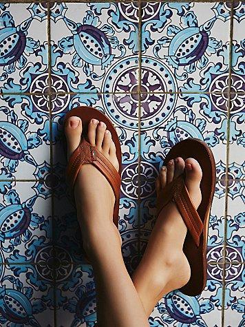 Free People Rainbow Flip Flop