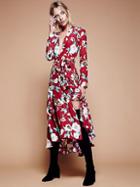 Stone Cold Fox X Free People Nico Printed Maxi Gown