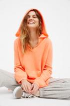 Free People Womens Cashmere Hoodie