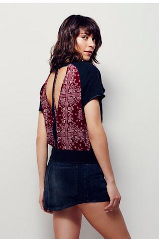 Free People Womens Skyline Pullover