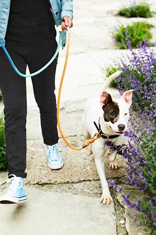 Free People Womens Tie Dye Rope Leash