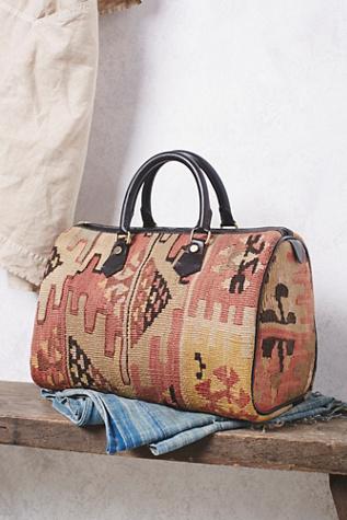 Artemis Design Co. Womens Artemis Vintage Kilim Bag