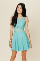 Free People Womens Fitted With Daisies Dress