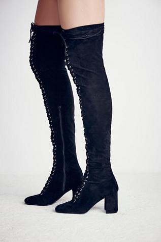 Jeffrey Campbell Womens Laila Thigh High Boot
