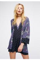 Abbie Printed Mini Dress By Free People