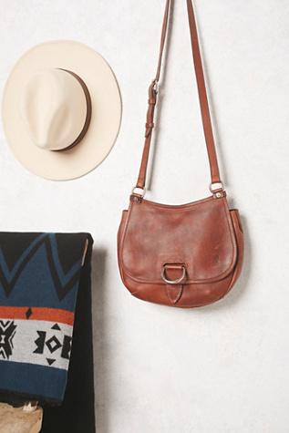 Frye Womens Amy Leather Saddle Bag
