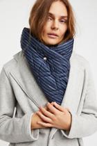 Alwa Puffer Scarf By Wesc At Free People