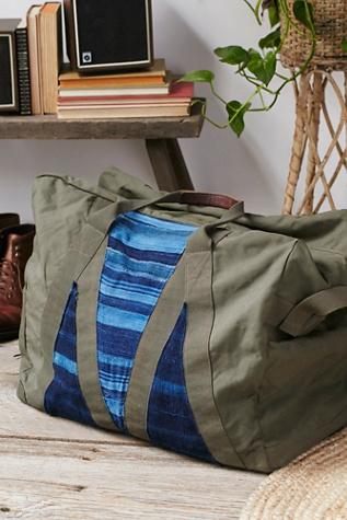 Will Leather Goods Womens Indigo Weekender