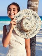 Beach Bum Straw Boater By Peter Grimm At Free People