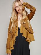 Romantic Ruffles Jacket By Free People