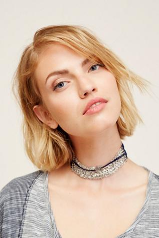 Free People Womens Rollin In The Deep Choker